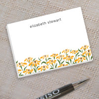 Floral Golden Black Eyed Susan Aquarelle Élégante