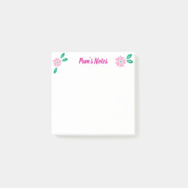 Post-it® Floral rose moderne