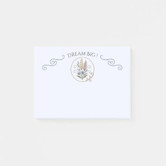 Post-it, floral und anspruchsvoll. post-it klebezettel