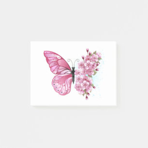 Post-it® Flower Butterfly