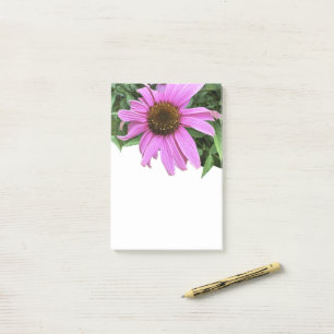 Post-it® Fond de la feuille de confleur rose rose pourpre