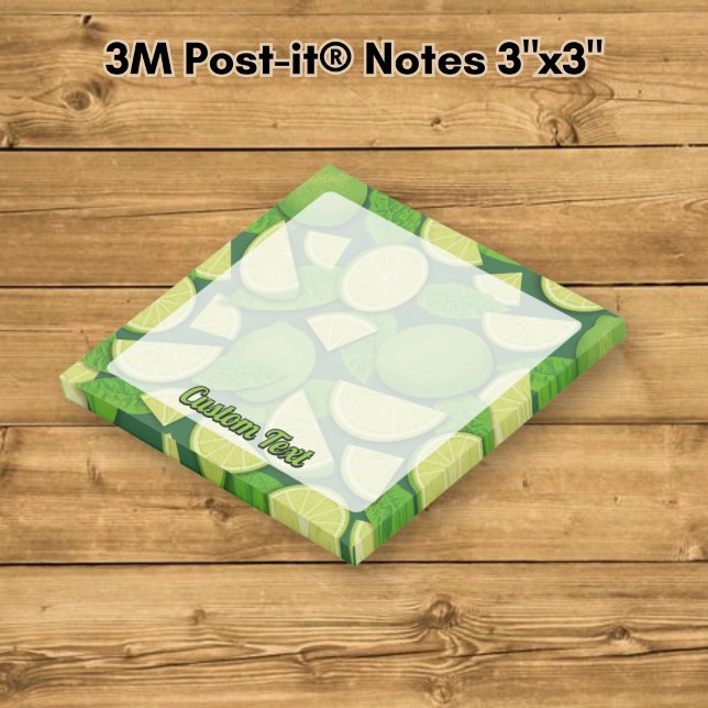 Post-it® Fond vert citron (Créateur téléchargé)