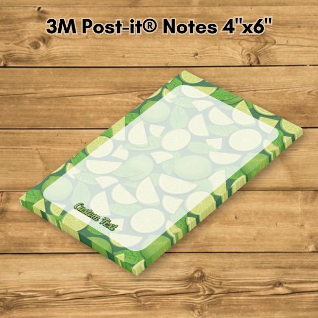 Post-it® Fond vert citron (Créateur téléchargé)
