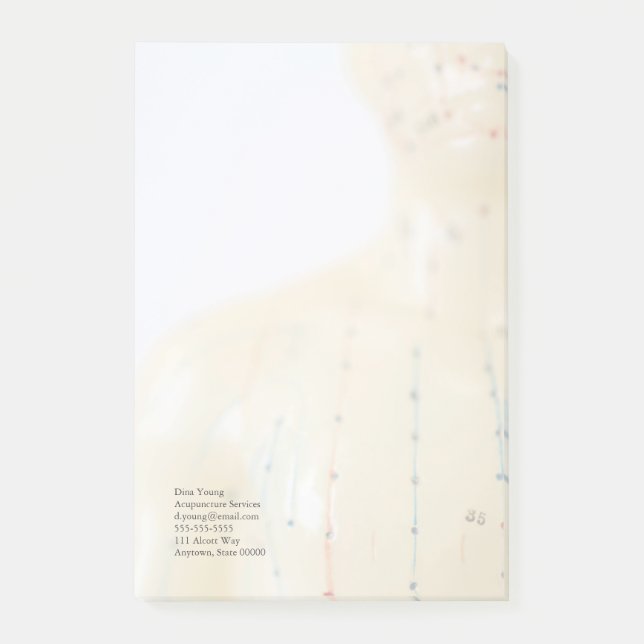 Post-it® Fondu de la poitrine d'acupuncture (Devant)