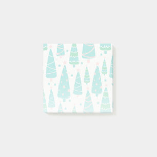 Post-it® Forêt de sapins de Noël Pastel