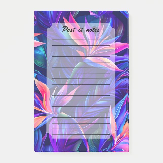 Post-it® Forêt tropicale de minuit (Devant)