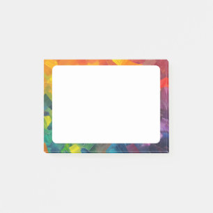 Post-it® Formes géométriques dans les couleurs arc-en-ciel