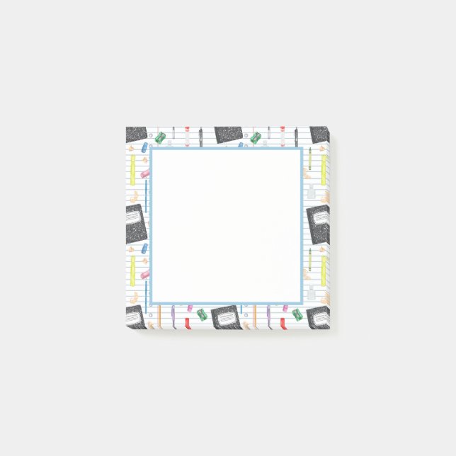 Post-it® Fournitures d'écriture - Séries scolaires Notes (Devant)