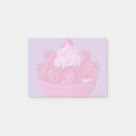 Post-it® Fraises et crème fouettée