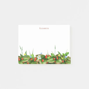 Post-it® Fraises et prairie fleur sauvage