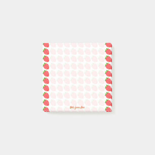 Post-it® Fraises faites sur commande