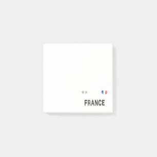 Post-it® France Football Fan Chemise Coeur
