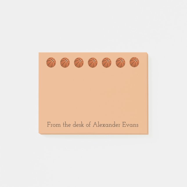 Post-it® Frontière du basket-ball O (Devant)