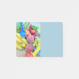 Post-it® Fruits d'été, Aliments sains, Post It Notes