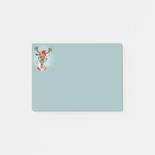 Post-it® Fun Christmas Reindee Père Noël Animal Art