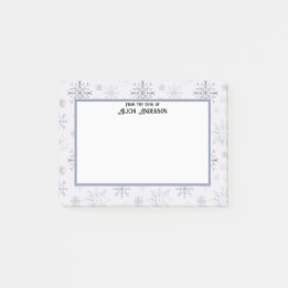 Post-it® Fun De Neige Fun Aquarelle Du Bureau De Sticky