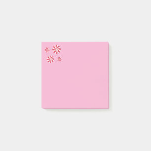 Post-it® Fun et Fancy rose Noël Peppermenthe bonbon