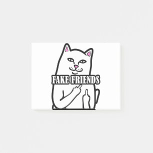 Post-it® Funky Chat Moyen Doigt Fake Friends
