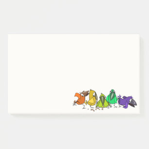 Post-it® Funny Birds Post it Notes