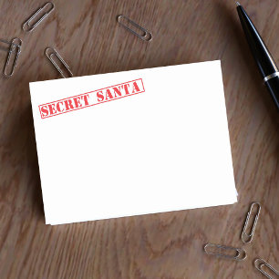 Post-it® Funny Christmas Secret Père Noël Post it Notes