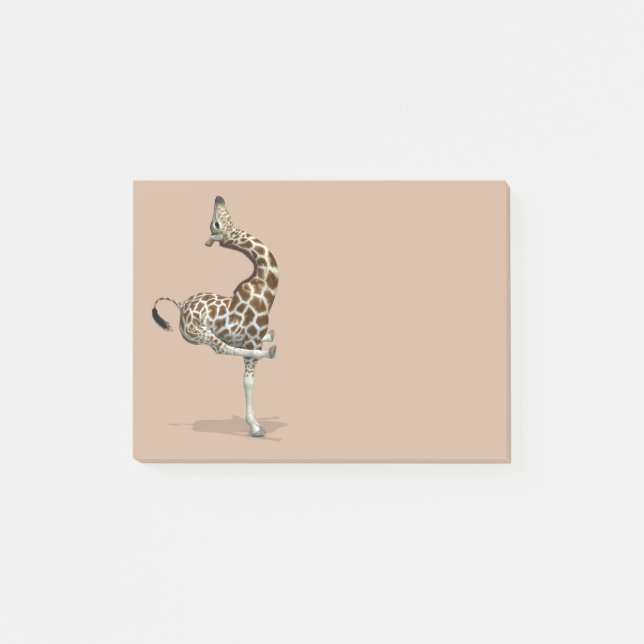 Post-it® Funny Sporty Giraffe (Devant)