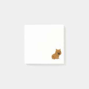 Post-it® Funny Wombat Primitive Art