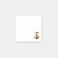 Funny Zen Moose Yoga et méditation