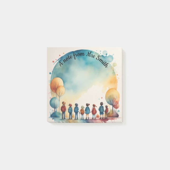 Post-it für Lehrer Klebezettel (Vorderseite)