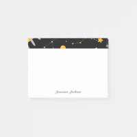 Fusées Lune Jaune Noire