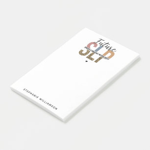 Post-it® Futur personnalisé Empreinte de léopard de Patholo