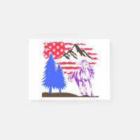 Galloping Wild Mountain Horse