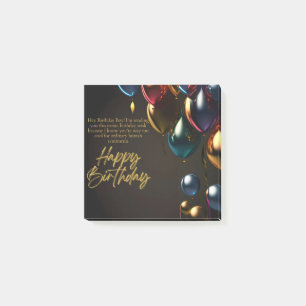 Post-it® Garçon d'anniversaire ironique