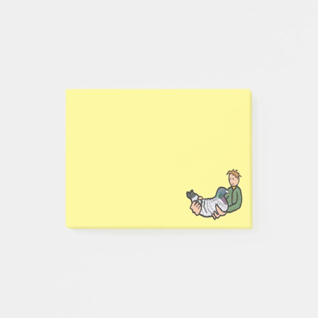 Post-it® Garde de pigeon (Devant)