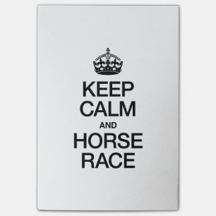POST-IT® GARDER CALME ET COURSE CHEVAL