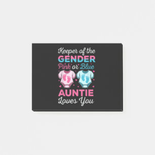 Post-it® Gardien Du Genre La Tante Aime Votre Bébé