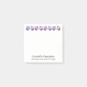 Post-it® Gâteau Adorable Personnalisé