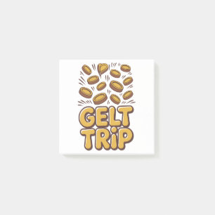 Post-it® Gelt Trip Funny Hanoukka juif juif juif juif cultu