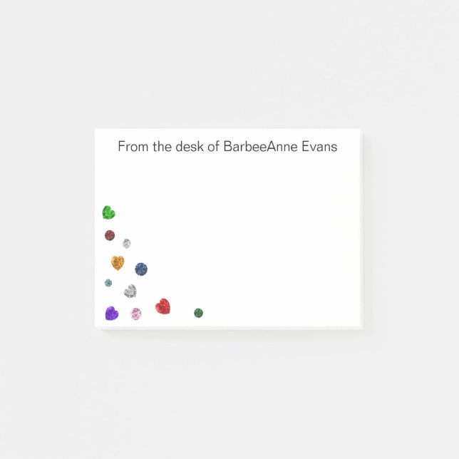 Post-it® Gem Doodle (Devant)