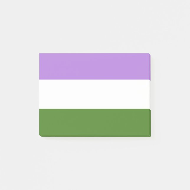 Post-it® Genderqueer Pride (Devant)
