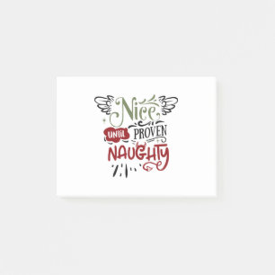 Post-it® Gentil jusqu'à ce qu'il soit prouvé vilain