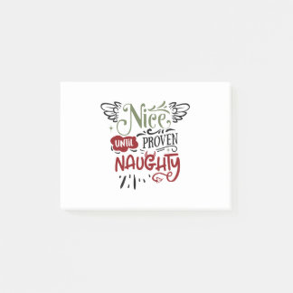 Post-it® Gentil jusqu'à ce qu'il soit prouvé vilain