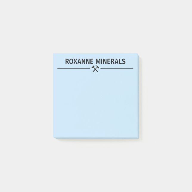 Post-it® Geologist's Custom (Devant)