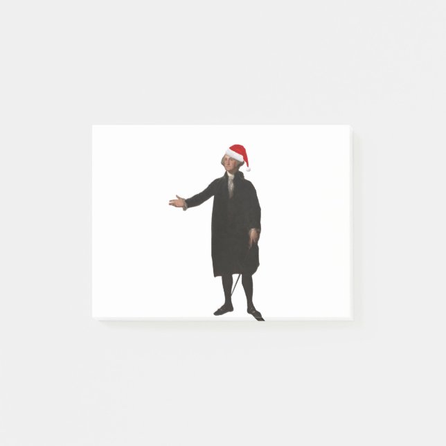 Post-it® George Washington vous souhaite une bonne année (Devant)