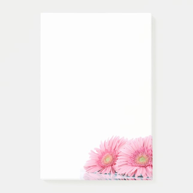 Post-it® Gerbera Rose Daisies Photographie élégante (Devant)
