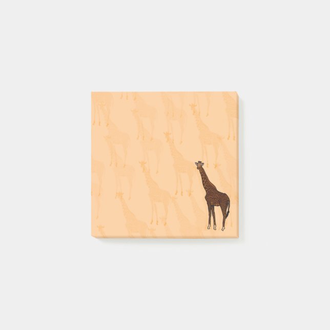 Post-it® Giraffe Post it Notes (Devant)
