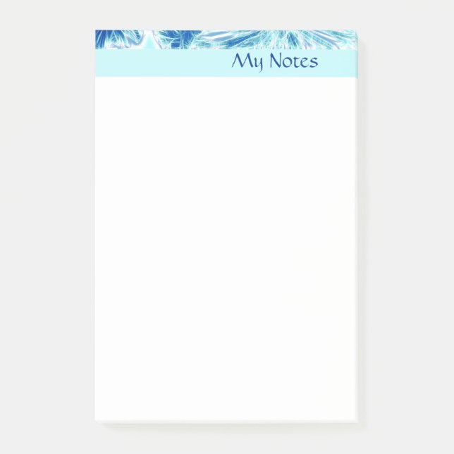 Post-it® Glace bleue (Devant)