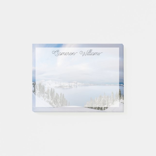Post-it® Glace et neige | Crater Lake Oregon (Devant)