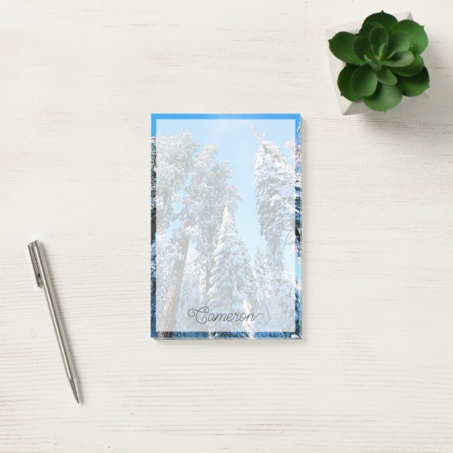 Post-it® Glace et neige | Parc national de Sequoia, Califor (Bureau)