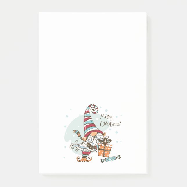 Post-it® Gnome de Noël (Devant)