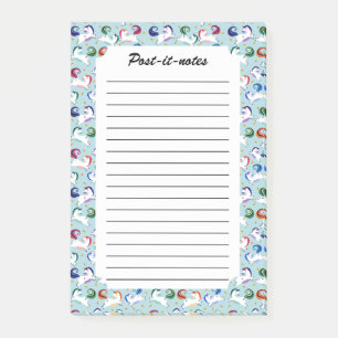 Post-it® Gold Magic Star Rainbow Unicorn